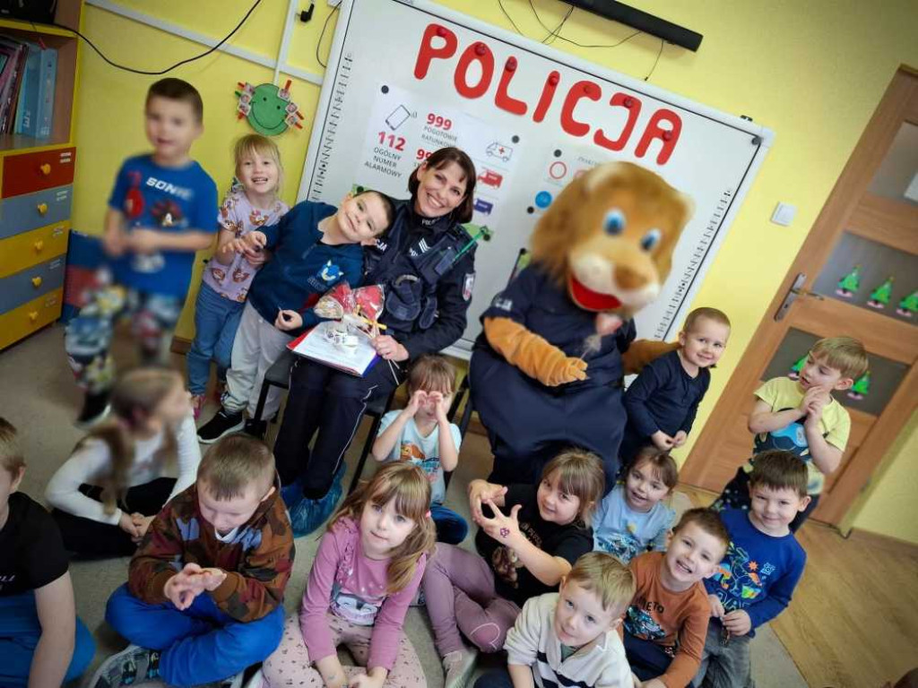 Hrubieszów: Przedszkolaki i policjanci [ZDJĘCIA]