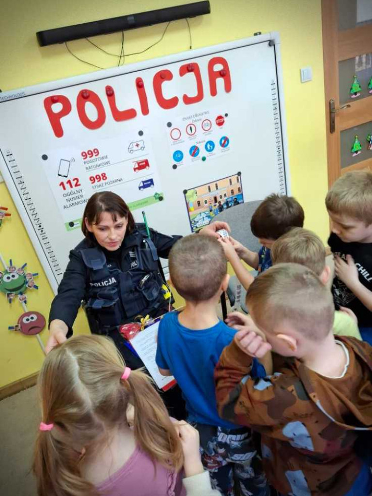 Hrubieszów: Przedszkolaki i policjanci [ZDJĘCIA]