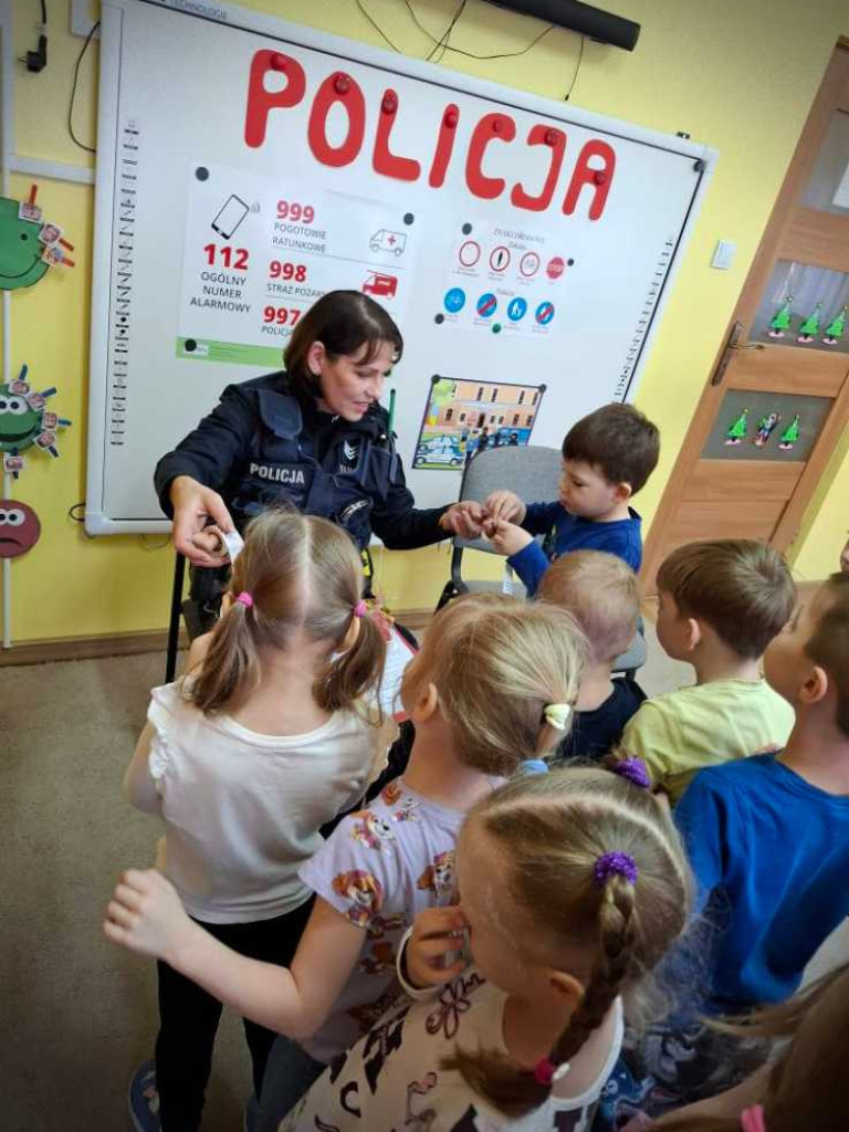 Hrubieszów: Przedszkolaki i policjanci [ZDJĘCIA]