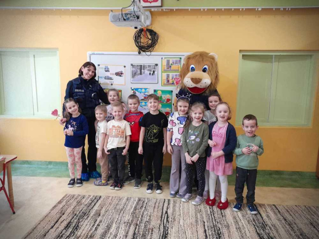 Hrubieszów: Przedszkolaki i policjanci [ZDJĘCIA]