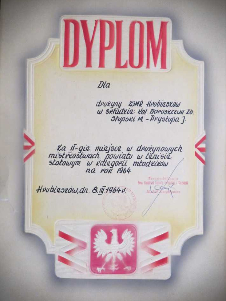 Historia sportu Zespołu Szkół nr 1 w Hrubieszowie (cz. 1) [ZDJĘCIA]