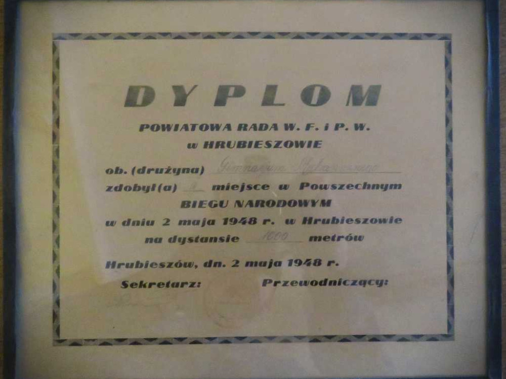 Historia sportu Zespołu Szkół nr 1 w Hrubieszowie (cz. 1) [ZDJĘCIA]