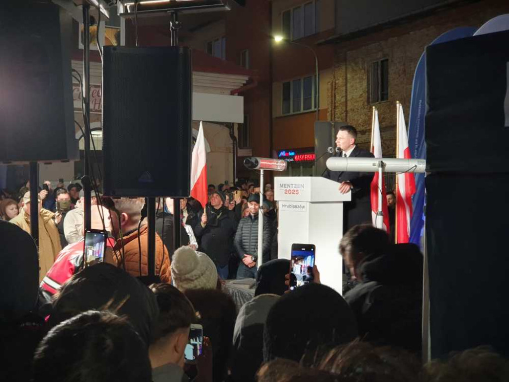 Sławomir Mentzen w Hrubieszowie [ZDJĘCIA]