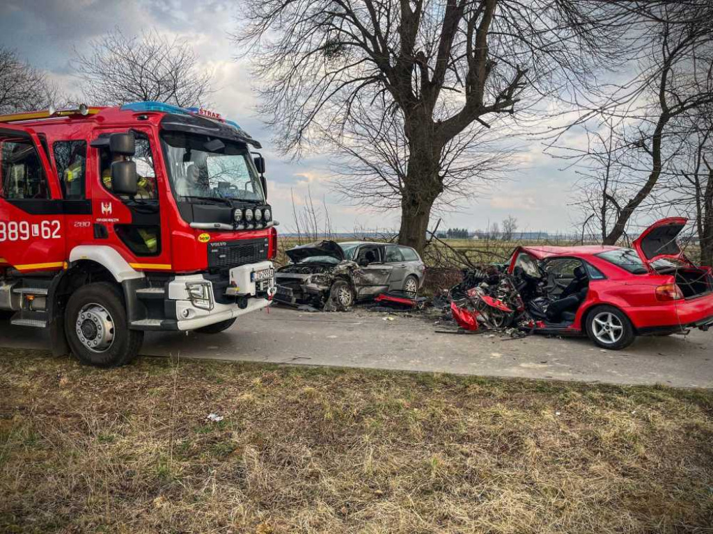 Śmiertelny wypadek koło Sitna [ZDJĘCIA]