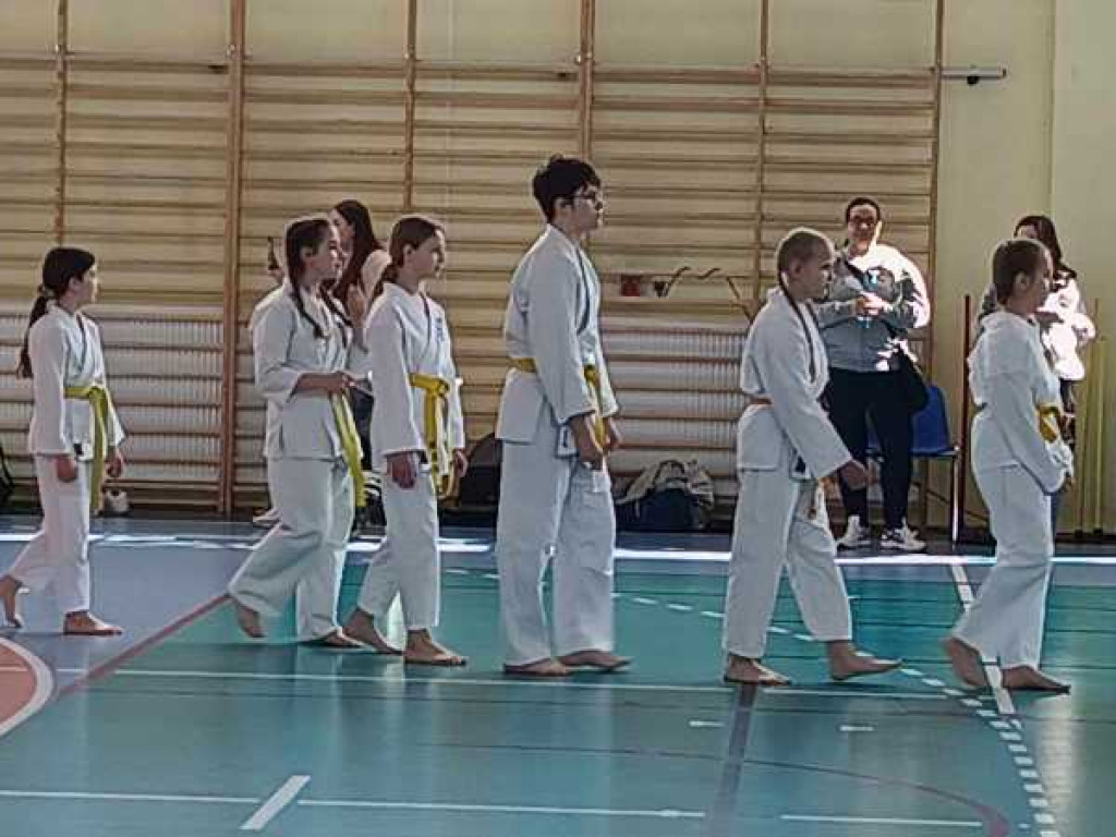 Walczyli na macie. Ogólnopolski turniej karate w Hrubieszowie [ZDJĘCIA]