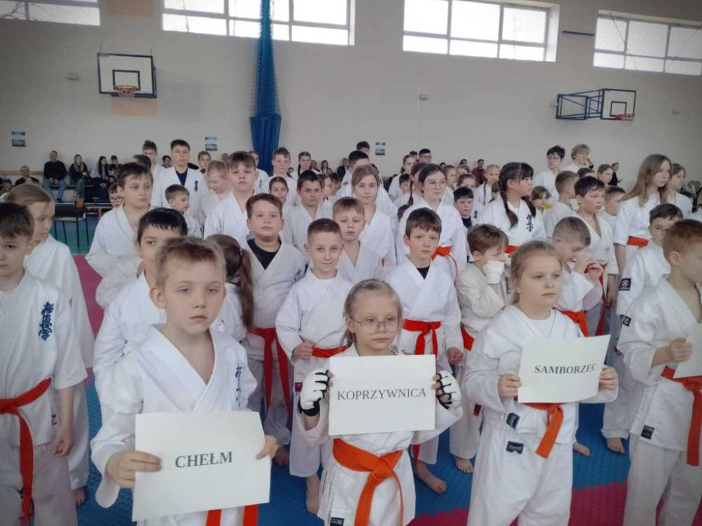 Walczyli na macie. Ogólnopolski turniej karate w Hrubieszowie [ZDJĘCIA]