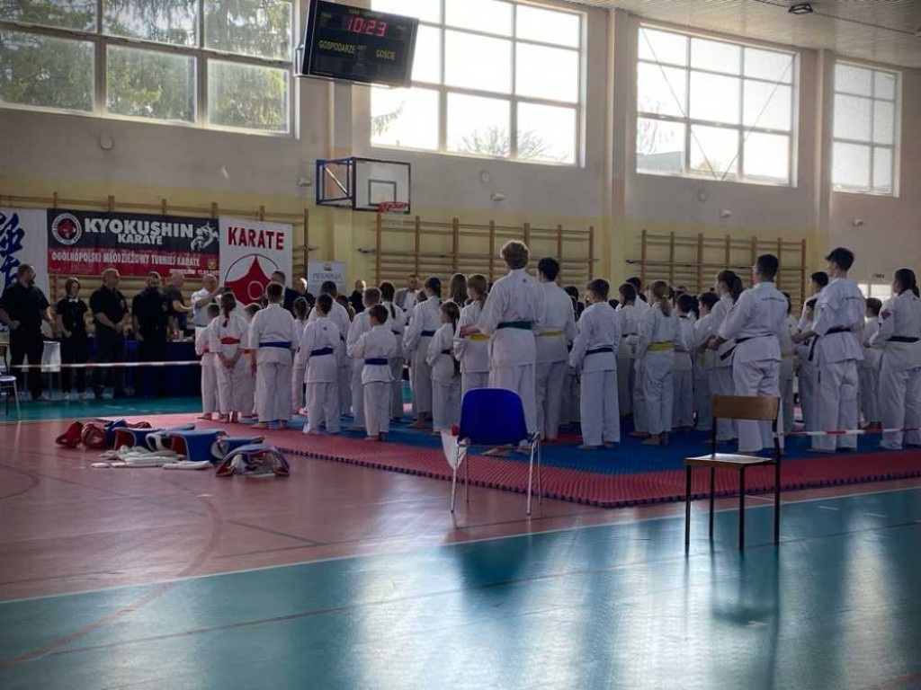 Walczyli na macie. Ogólnopolski turniej karate w Hrubieszowie [ZDJĘCIA]