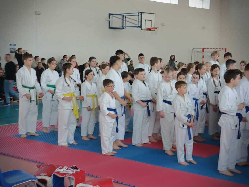 Walczyli na macie. Ogólnopolski turniej karate w Hrubieszowie [ZDJĘCIA]