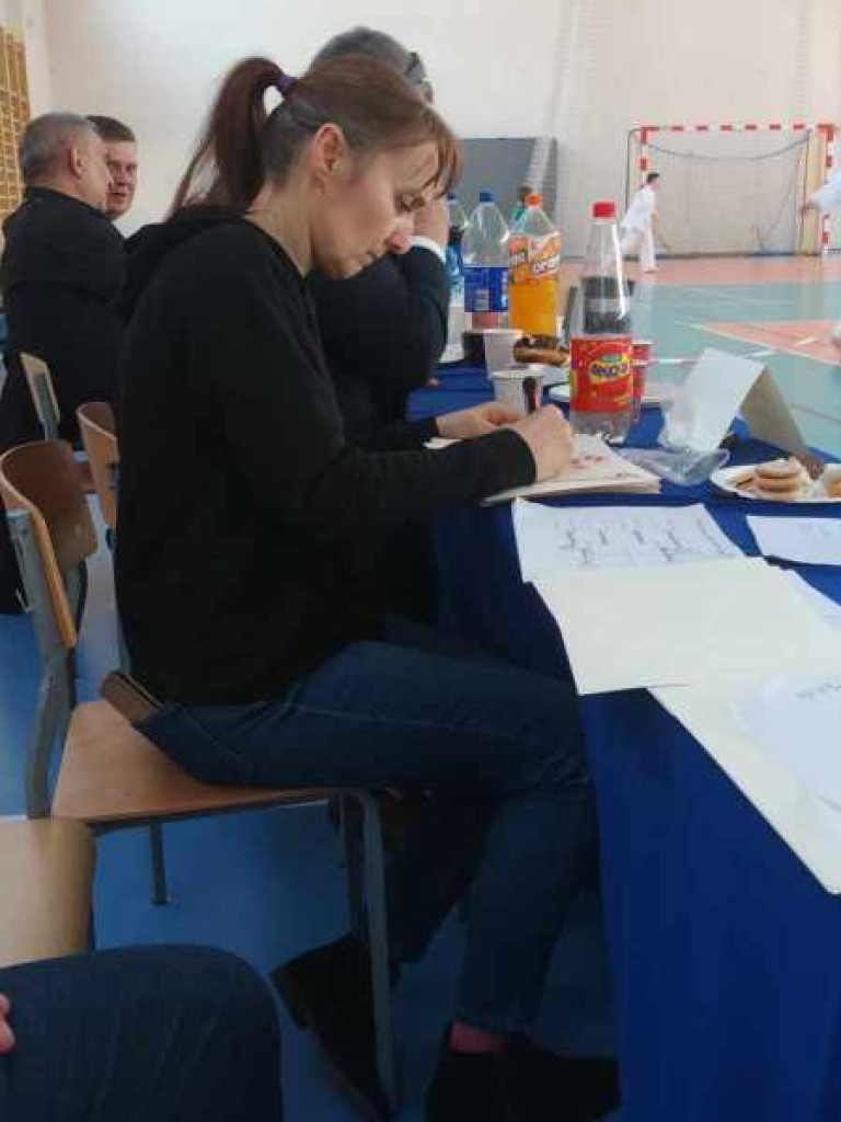 Walczyli na macie. Ogólnopolski turniej karate w Hrubieszowie [ZDJĘCIA]