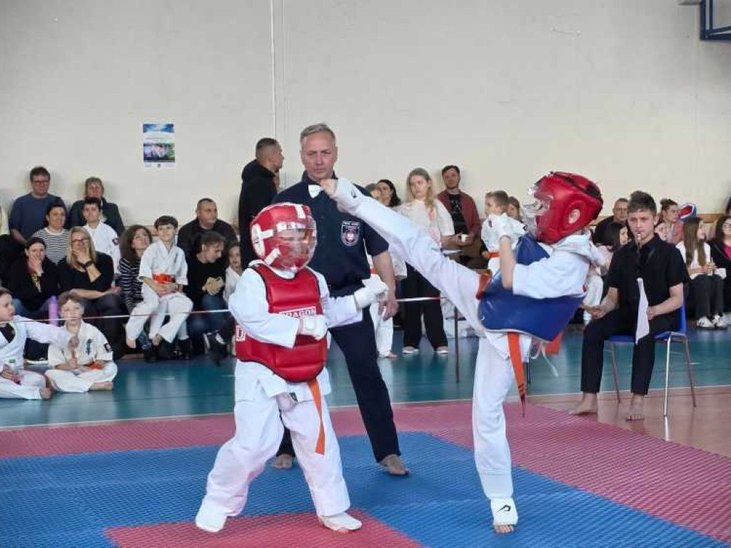 Walczyli na macie. Ogólnopolski turniej karate w Hrubieszowie [ZDJĘCIA]