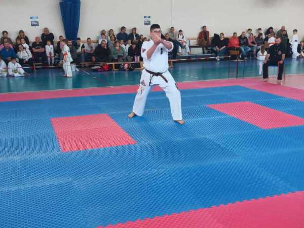 Walczyli na macie. Ogólnopolski turniej karate w Hrubieszowie [ZDJĘCIA]