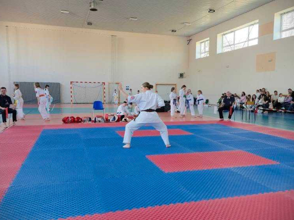 Walczyli na macie. Ogólnopolski turniej karate w Hrubieszowie [ZDJĘCIA]