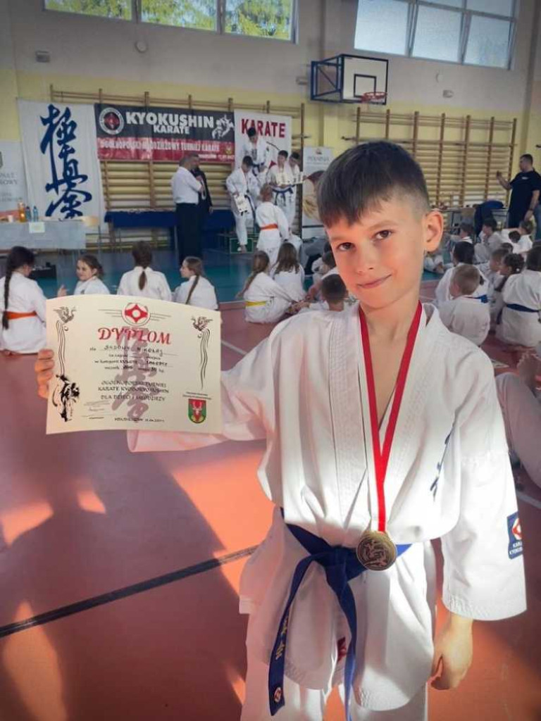 Walczyli na macie. Ogólnopolski turniej karate w Hrubieszowie [ZDJĘCIA]