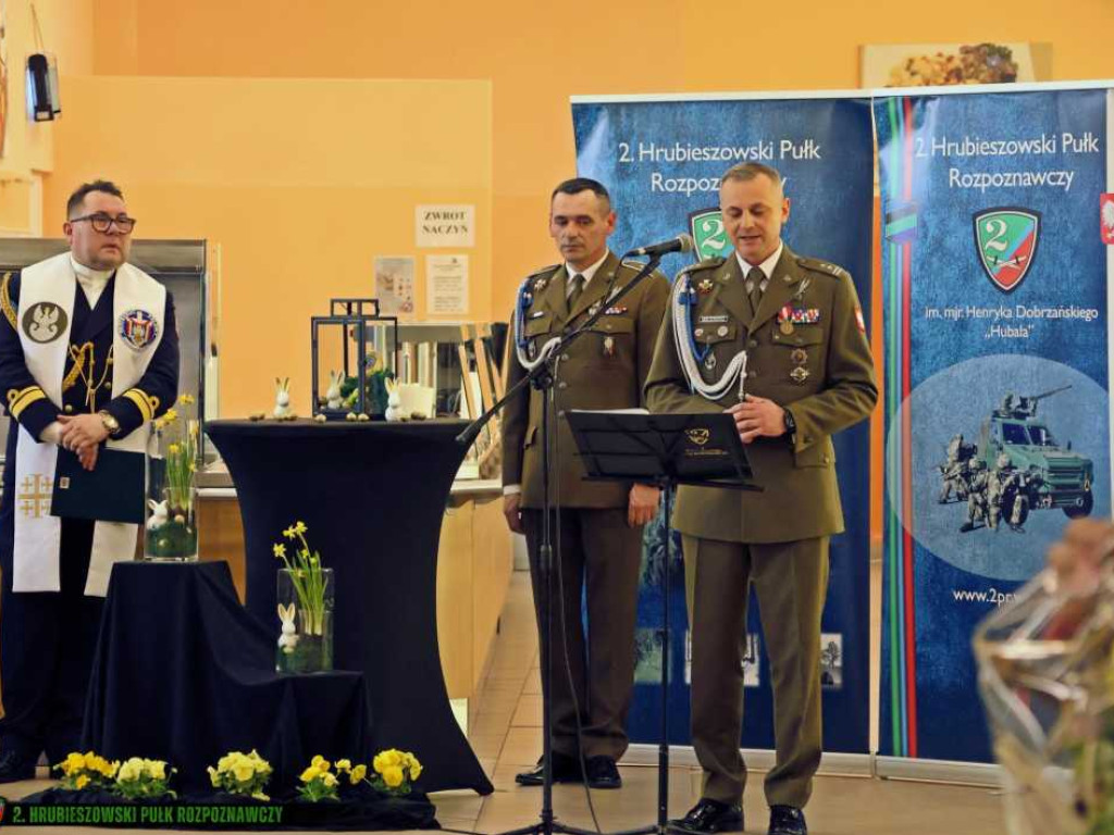 Spotkanie wielkanocne w hrubieszowskim pułku [ZDJĘCIA]
