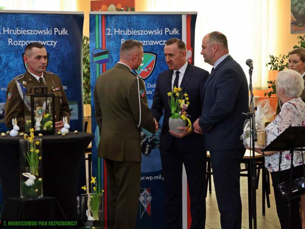 Spotkanie wielkanocne w hrubieszowskim pułku [ZDJĘCIA]