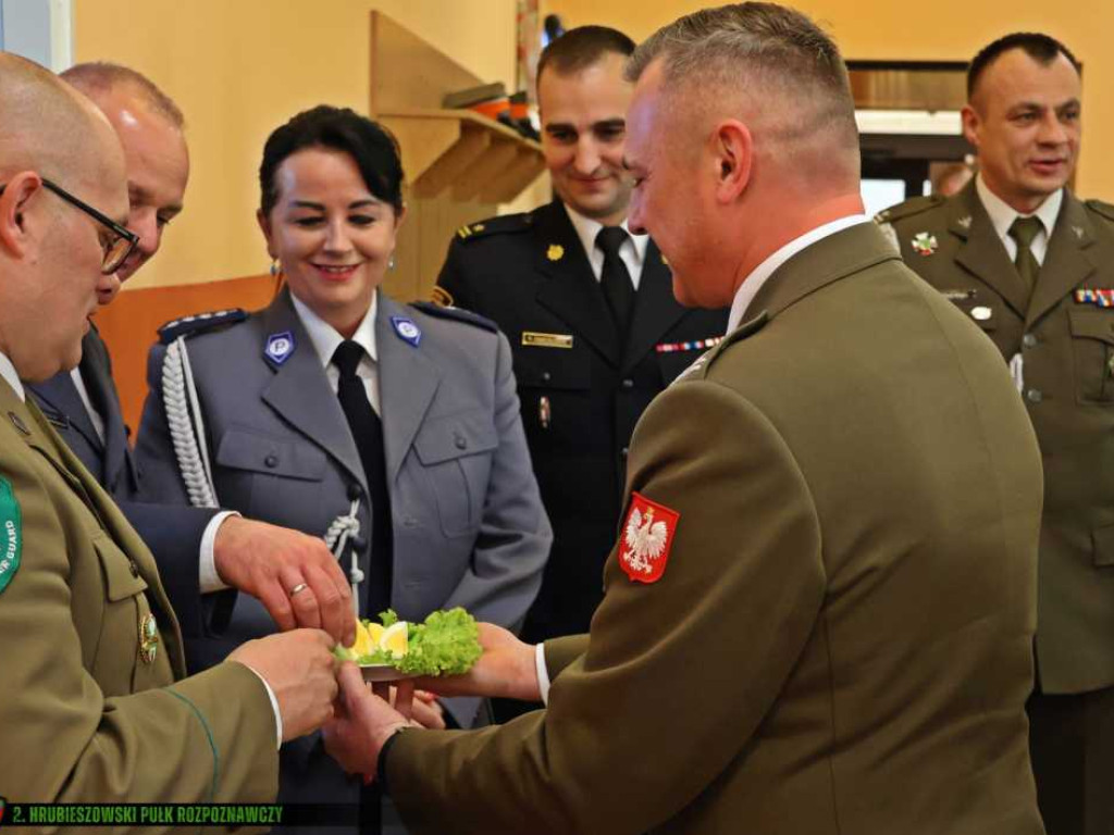 Spotkanie wielkanocne w hrubieszowskim pułku [ZDJĘCIA]