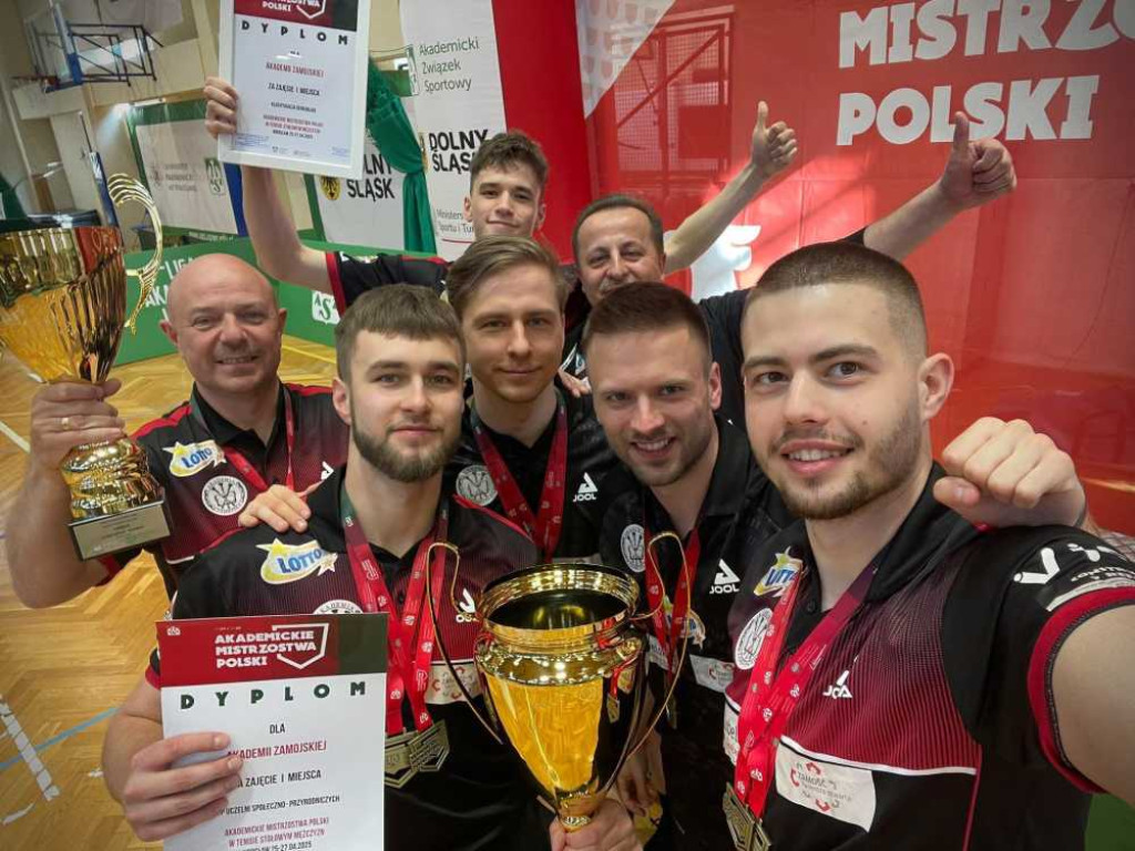 To był nokaut! Akademia Zamojska ponownie Akademickim Mistrzem Polski [ZDJĘCIA]