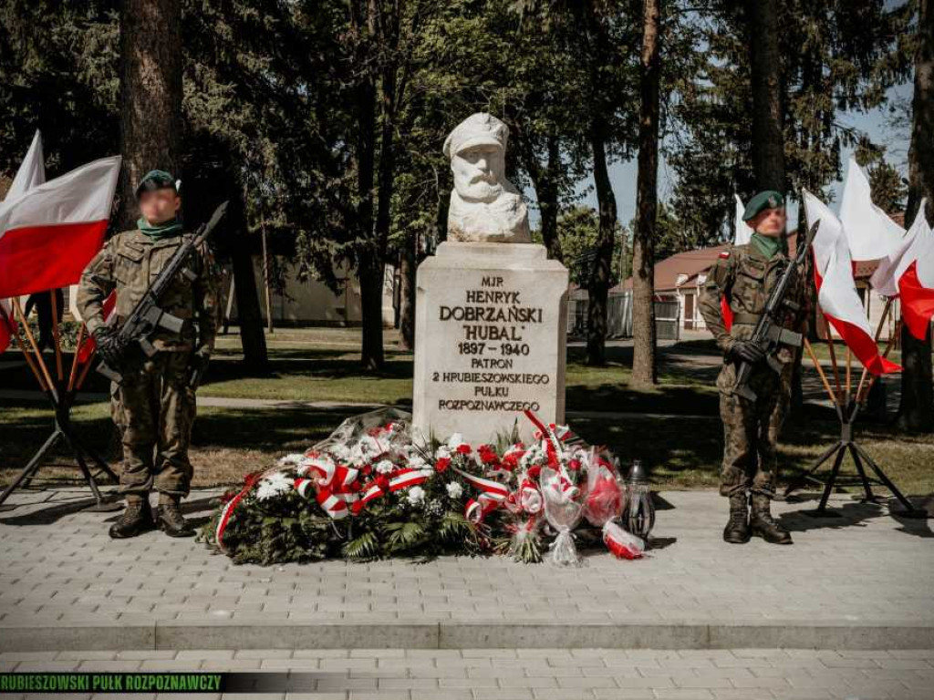 Hrubieszów: Uczczono 85 rocznicę śmierci mjr Henryka Dobrzańskiego 