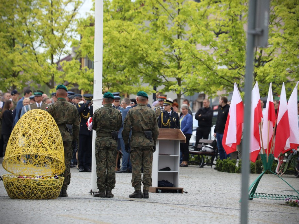 Hrubieszów uczcił Święto Narodowe Trzeciego Maja [ZDJĘCIA]