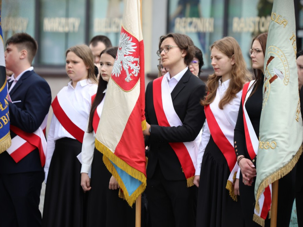 Hrubieszów uczcił Święto Narodowe Trzeciego Maja [ZDJĘCIA]