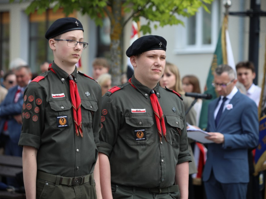 Hrubieszów uczcił Święto Narodowe Trzeciego Maja [ZDJĘCIA]