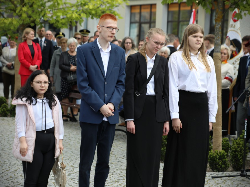 Hrubieszów uczcił Święto Narodowe Trzeciego Maja [ZDJĘCIA]