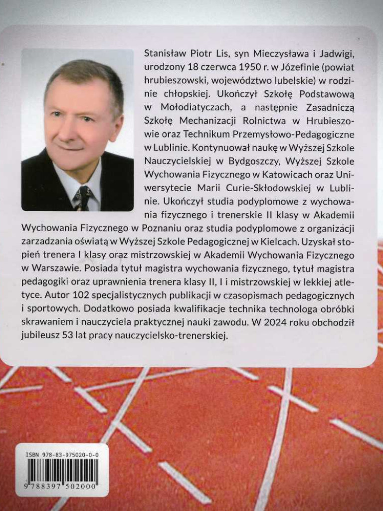 Na bieżni życia - trener i nauczyciel Stanisław Lis napisał i wydał autobiografię [ZDJĘCIA]