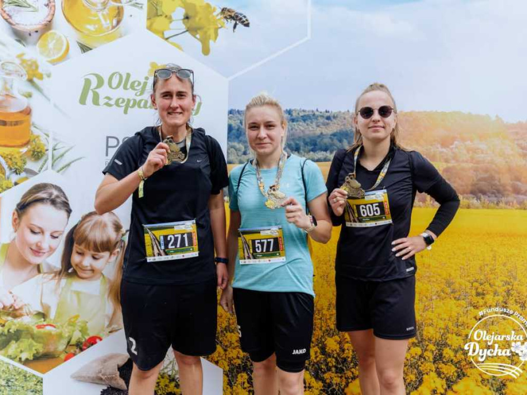 Magda Olchowska i Marek Wilgos stanęli na podium Olejarskiej Dychy [ZDJĘCIA]