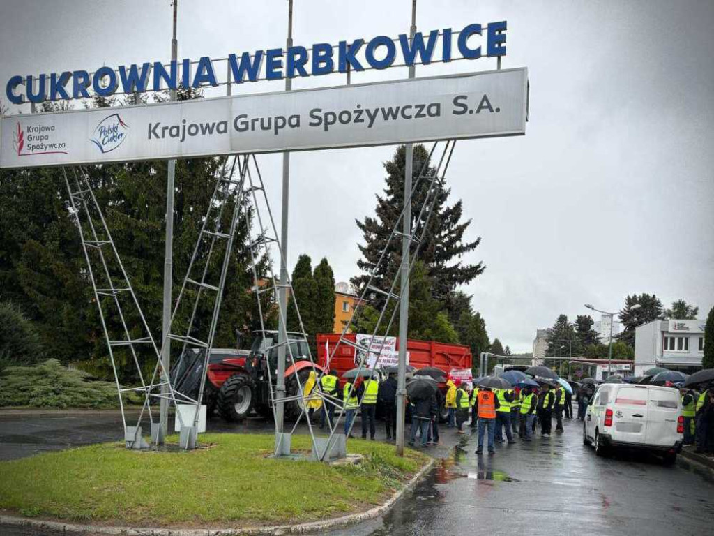 Plantatorzy pikietowali w Werbkowicach [ZDJĘCIA]