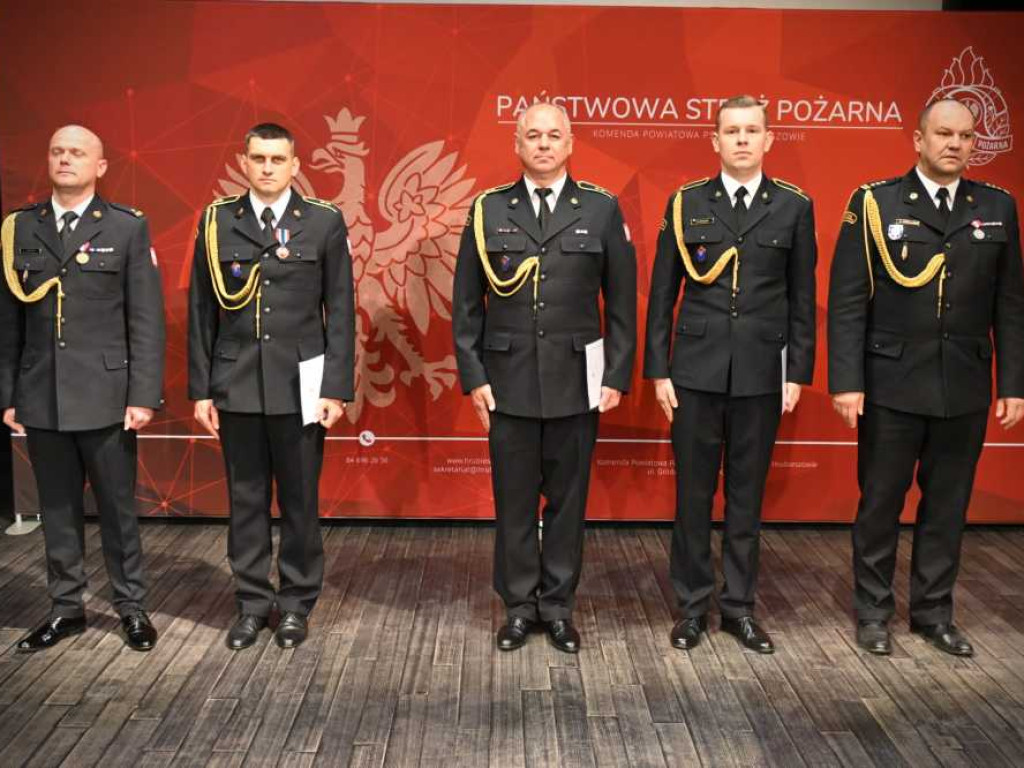 Dzień Strażaka w Hrubieszowie. Awanse i odznaczenia [ZDJĘCIA]