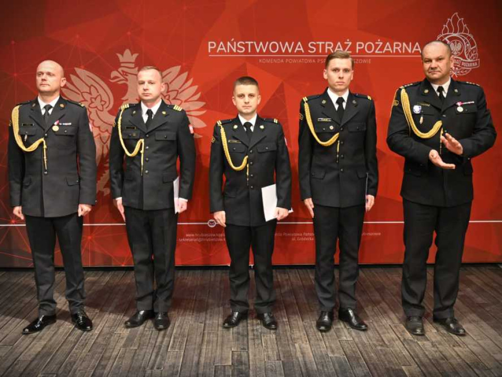 Dzień Strażaka w Hrubieszowie. Awanse i odznaczenia [ZDJĘCIA]