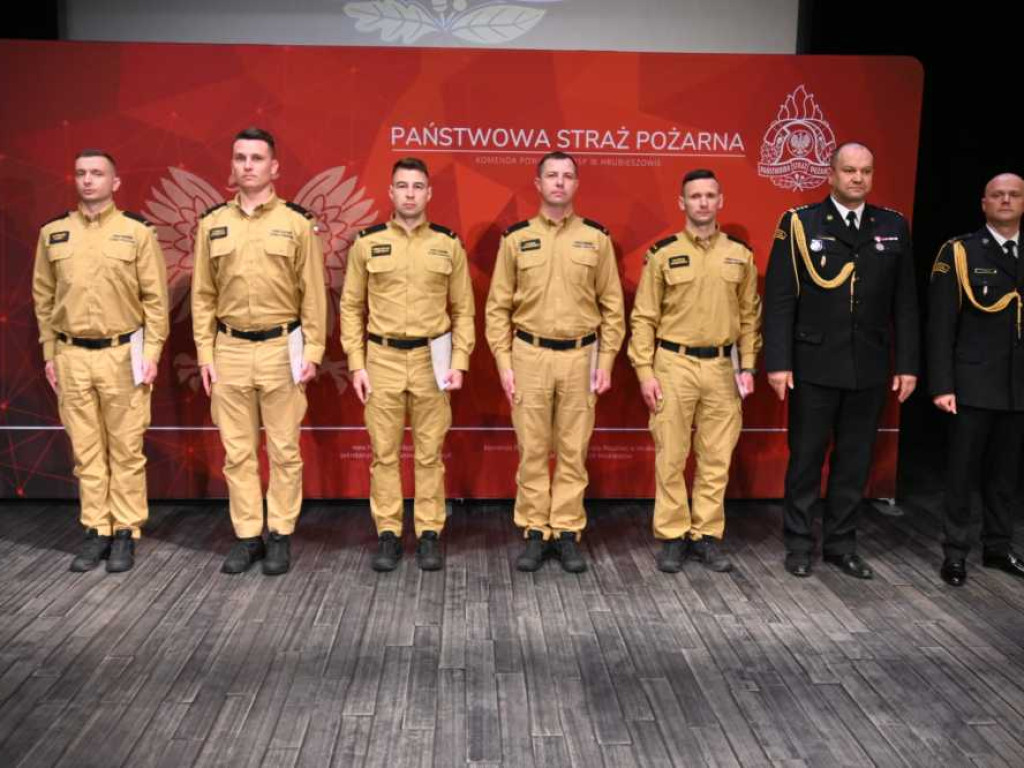 Dzień Strażaka w Hrubieszowie. Awanse i odznaczenia [ZDJĘCIA]