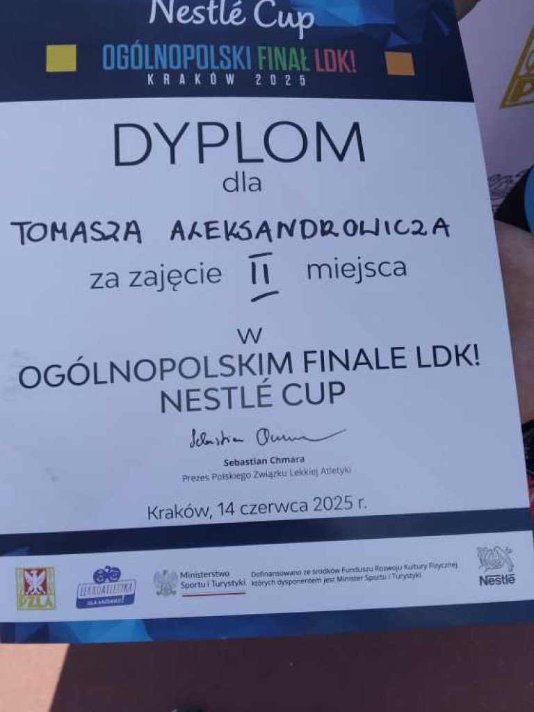 Srebrny medal Tomka Aleksandrowicza na zawodach ogólnopolskich! [ZDJĘCIA]