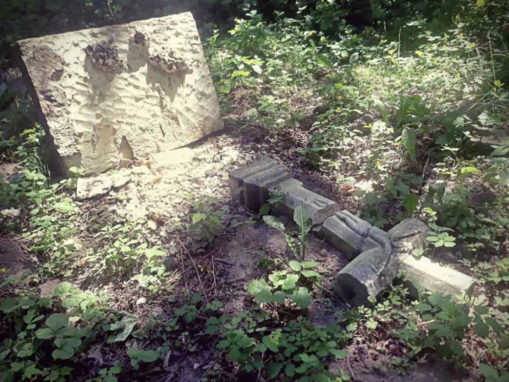 Zdewastowano zabytkowy cmentarz w Dobromierzycach. Policja poszukuje sprawców [ZDJĘCIA]