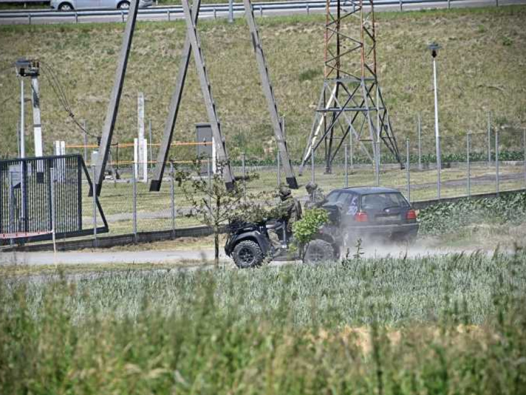 Hrubieszów: Dywersanci, pożar i awaria - służby w akcji [ZDJĘCIA]