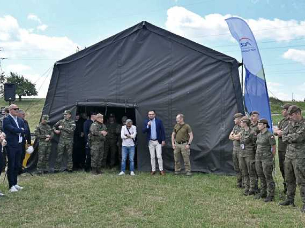 Hrubieszów: Dywersanci, pożar i awaria - służby w akcji [ZDJĘCIA]