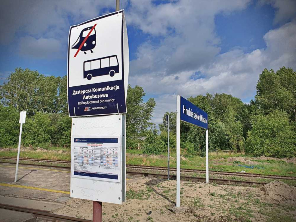 Gdzieś w Hrubieszowie... Stacja kolejowa [ZDJĘCIA]
