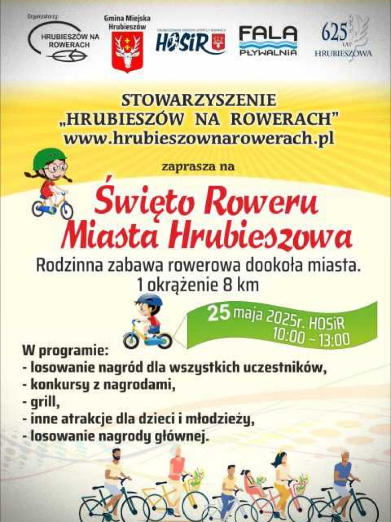 Hrubieszów na Rowerach w I półroczu 2025 [ZDJĘCIA]