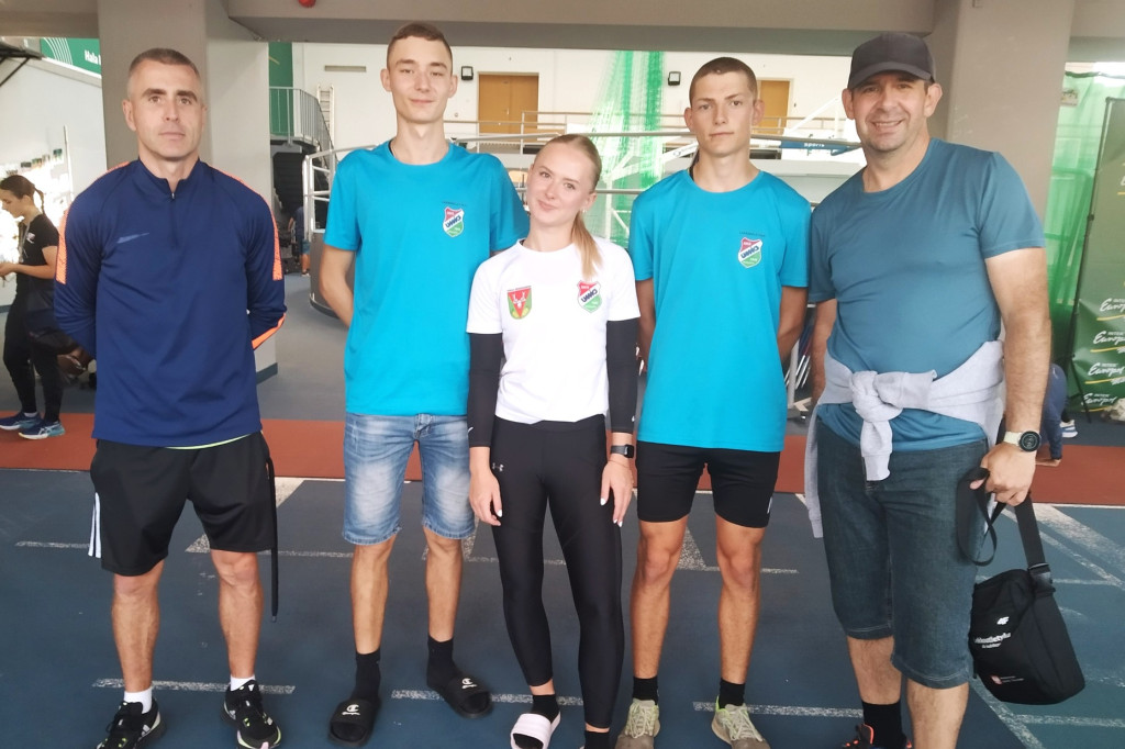 Starty lekkoatletów Unii Hrubieszów w Warszawie