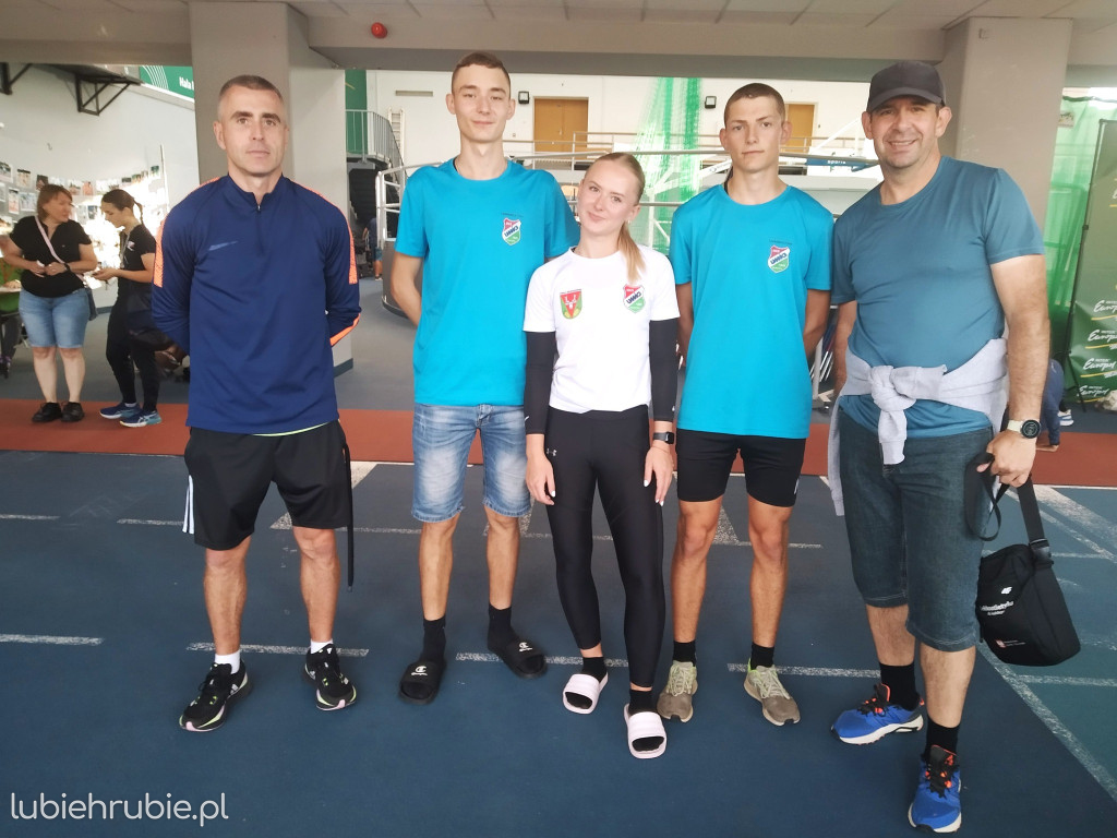 Starty lekkoatletów Unii Hrubieszów w Warszawie