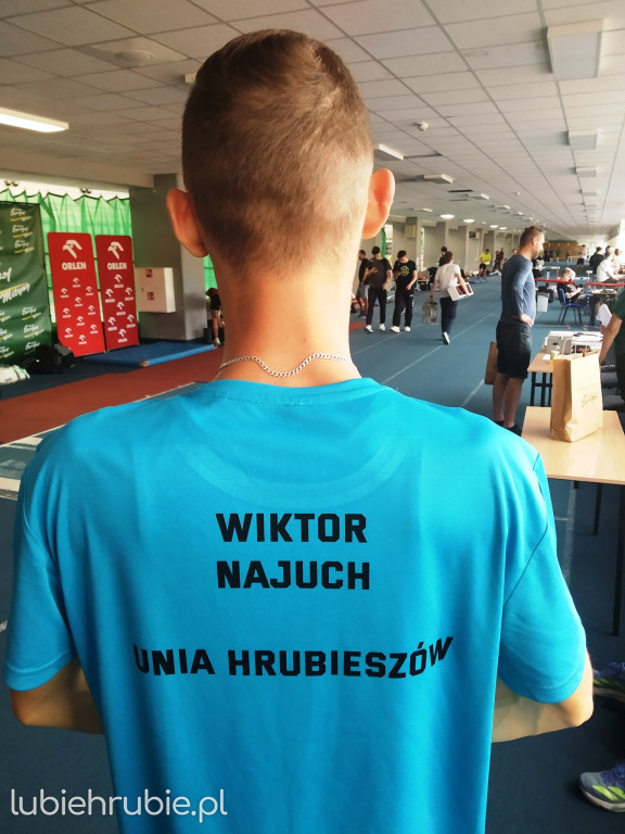 Starty lekkoatletów Unii Hrubieszów w Warszawie