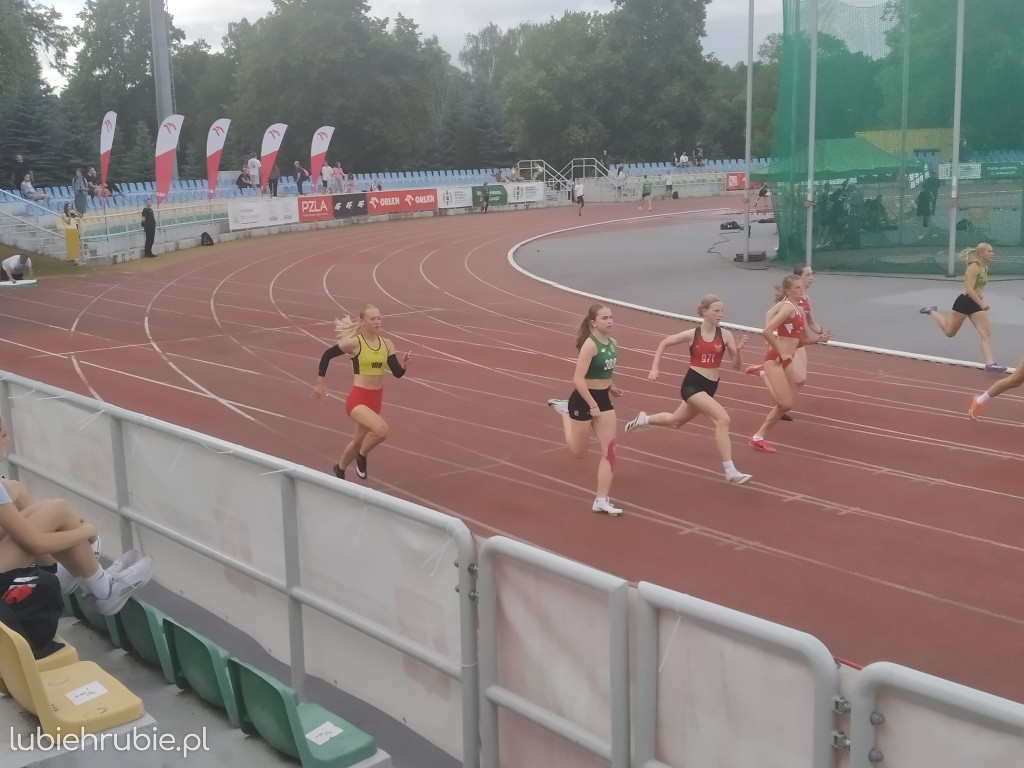 Starty lekkoatletów Unii Hrubieszów w Warszawie