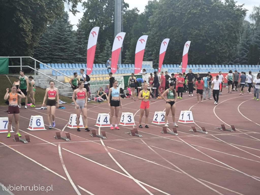 Starty lekkoatletów Unii Hrubieszów w Warszawie