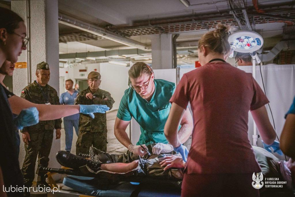 „SZPITAL-25” – ćwiczenie terytorialsów i medyków