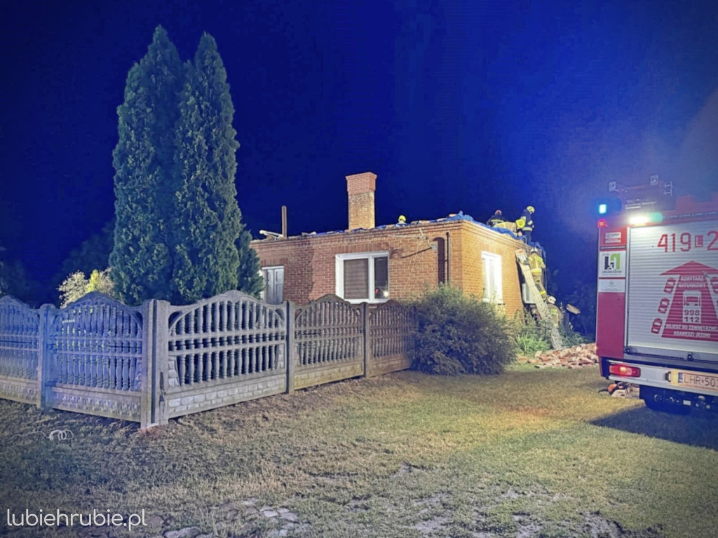 119 strażackich interwencji po burzach 7 lipca