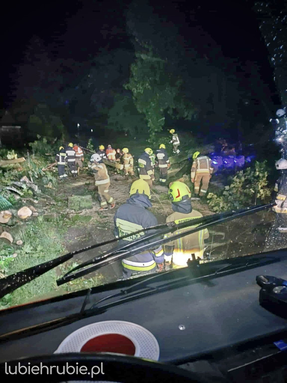 119 strażackich interwencji po burzach 7 lipca