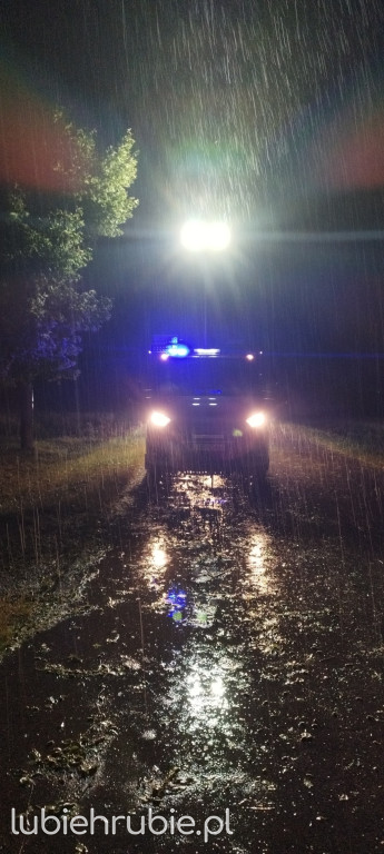 Zniszczenia na terenie gminy Werbkowice