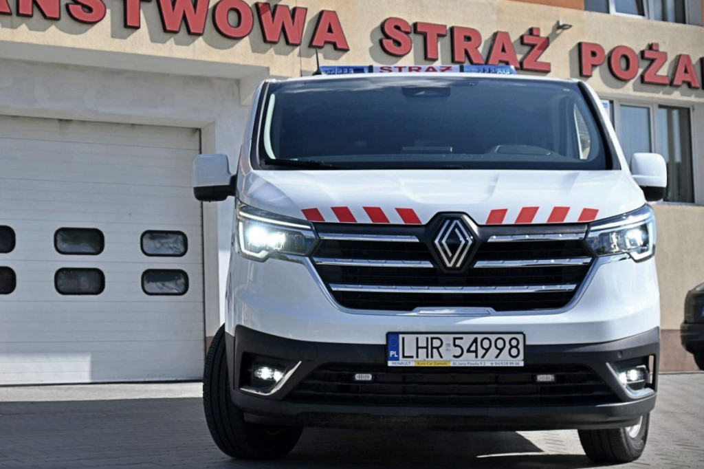 Nowy samochód hrubieszowskich strażaków