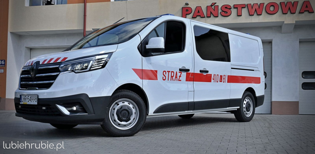 Nowy samochód hrubieszowskich strażaków