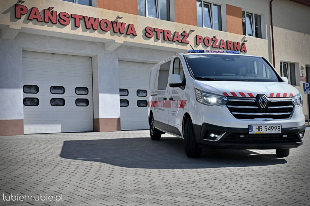 Nowy samochód hrubieszowskich strażaków